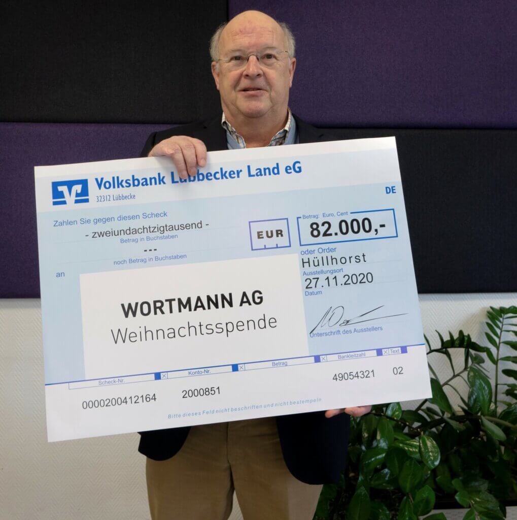 82.000,- Spende von Wortmann